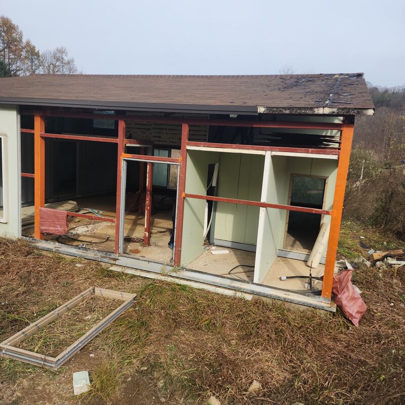 가설시설물철거 전문 서비스 현장